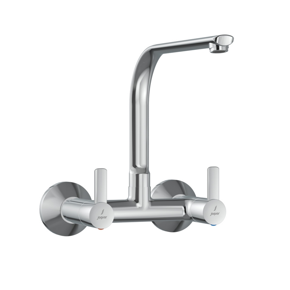 SINK MIXER WITH REGULAR SWINGING SPOUT (